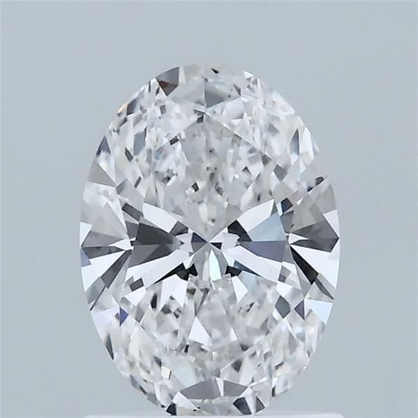 1.08 Carat Oval Shaped, Ideal Cut, D Color, VS1 Clarity, IGI Certified Lab Grown Diamond