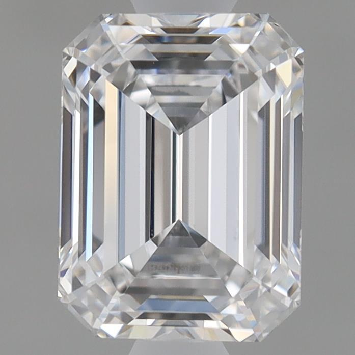 0.94 Carat Emerald Shaped, Ideal Cut, D Color, VS1 Clarity, IGI Certified Lab Grown Diamond