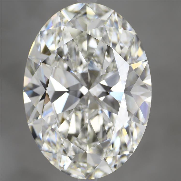 15.08 Carat Oval Shaped, Ideal Cut, F Color, VVS2 Clarity, IGI Certified Lab Grown Diamond