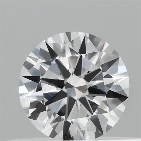 0.38 Carat Round Shaped, Excellent Cut, D Color, VVS2 Clarity, IGI Certified Lab Grown Diamond