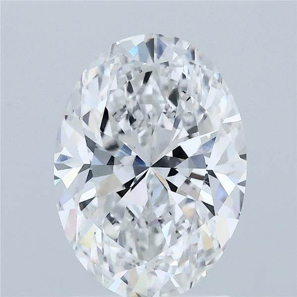 2.03 Carat Oval Shaped, Excellent Cut, E Color, VVS2 Clarity, IGI Certified Lab Grown Diamond
