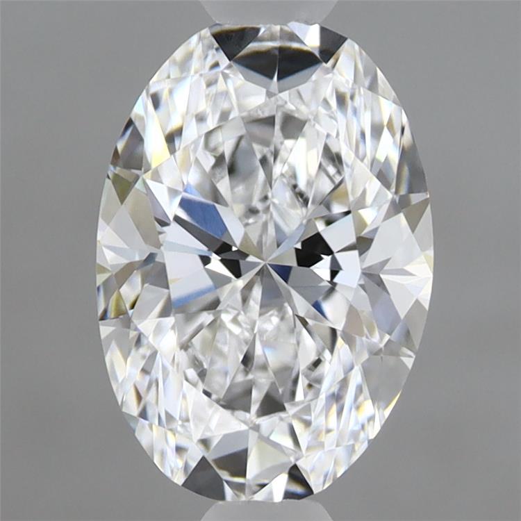 1.38 Carat Oval Shaped, Excellent Cut, D Color, VVS2 Clarity, IGI Certified Lab Grown Diamond