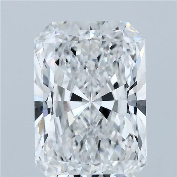 3.26 Carat Radiant Shaped, Ideal Cut, D Color, VVS2 Clarity, IGI Certified Lab Grown Diamond