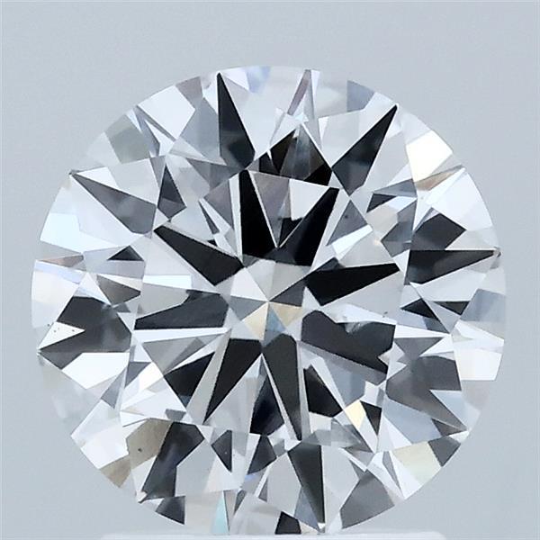 2.03 Carat Round Shaped, Ideal Cut, E Color, VS1 Clarity, IGI Certified Lab Grown Diamond