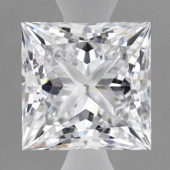 1.03 Carat Princess Shaped, Ideal Cut, D Color, IF Clarity, IGI Certified Lab Grown Diamond