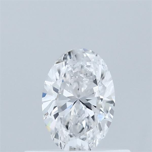 0.38 Carat Oval Shaped, Excellent Cut, D Color, VVS2 Clarity, IGI Certified Lab Grown Diamond