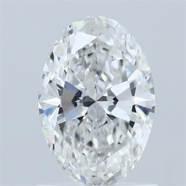 1.00 Carat Oval Shaped, Ideal Cut, F Color, VS1 Clarity, IGI Certified Lab Grown Diamond