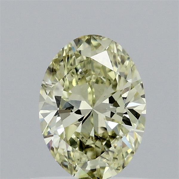 0.70 Carat Oval Shaped, Ideal Cut, FANCY YELLOW Color, VS2 Clarity, IGI Certified Lab Grown Diamond