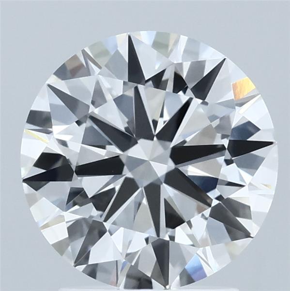 2.22 Carat Round Shaped, Ideal Cut, E Color, VVS2 Clarity, IGI Certified Lab Grown Diamond