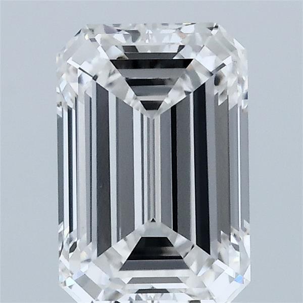 1.51 Carat Emerald Shaped, Ideal Cut, E Color, VVS2 Clarity, IGI Certified Lab Grown Diamond