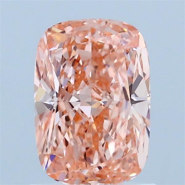 1.16 Carat Cushion Shaped, Ideal Cut, FANCY VIVID PINK Color, VS1 Clarity, IGI Certified Lab Grown Diamond