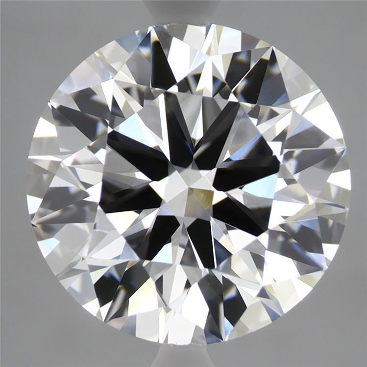 5.52 Carat Round Shaped, Ideal Cut, F Color, VS1 Clarity, IGI Certified Lab Grown Diamond