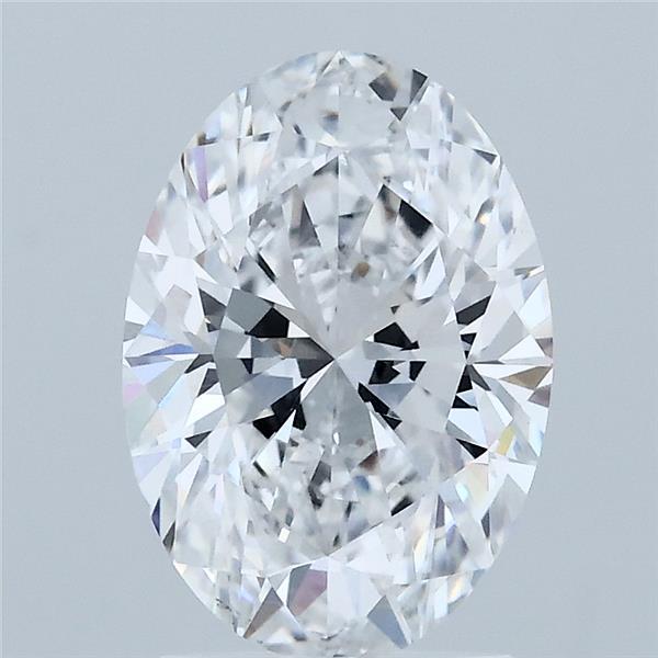 2.04 Carat Oval Shaped, Ideal Cut, D Color, VS1 Clarity, IGI Certified Lab Grown Diamond