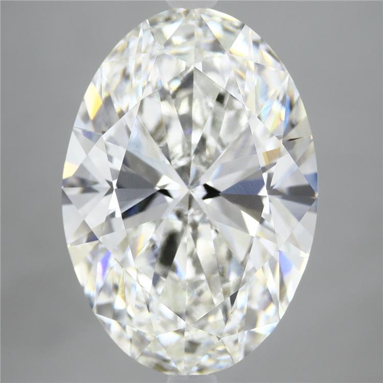 7.02 Carat Oval Shaped, Ideal Cut, F Color, VVS2 Clarity, IGI Certified Lab Grown Diamond