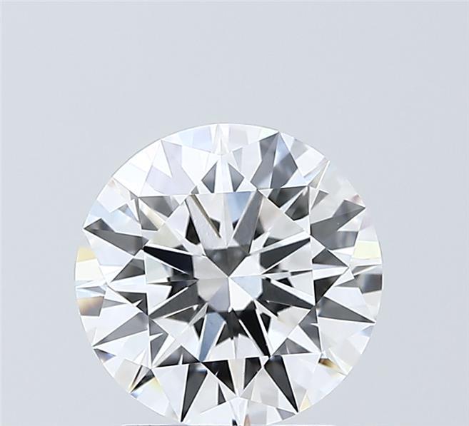 2.05 Carat Round Shaped, Ideal Cut, D Color, VVS2 Clarity, IGI Certified Lab Grown Diamond