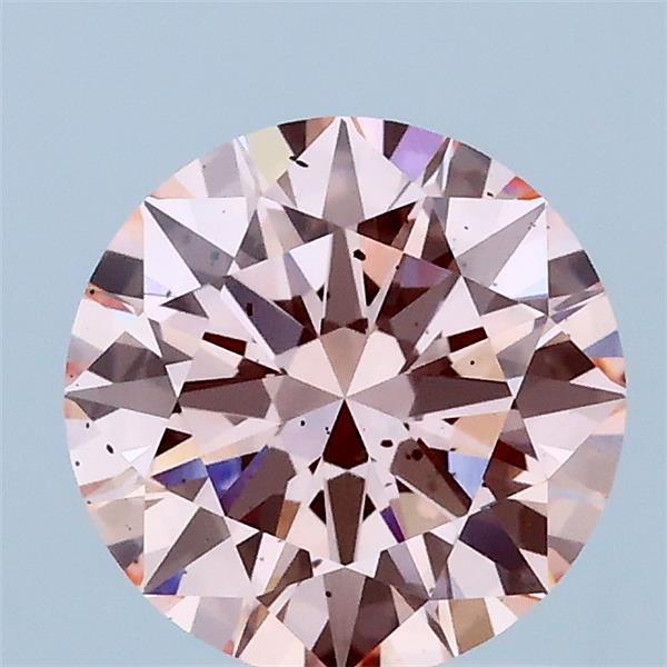 1.51 Carat Round Shaped, Excellent Cut, FANCY INTENSE PINK Color, SI1 Clarity, IGI Certified Lab Grown Diamond
