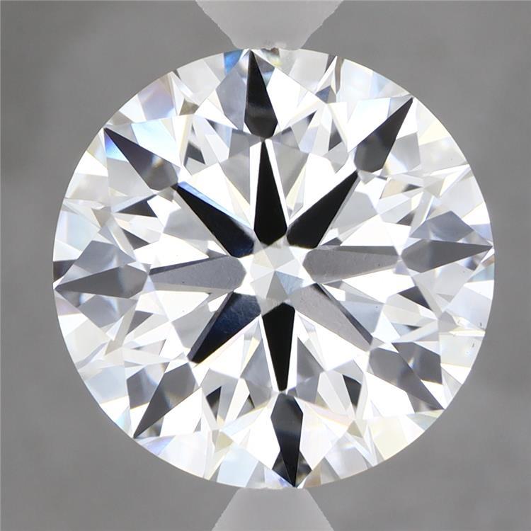 6.08 Carat Round Shaped, Ideal Cut, F Color, VS1 Clarity, IGI Certified Lab Grown Diamond