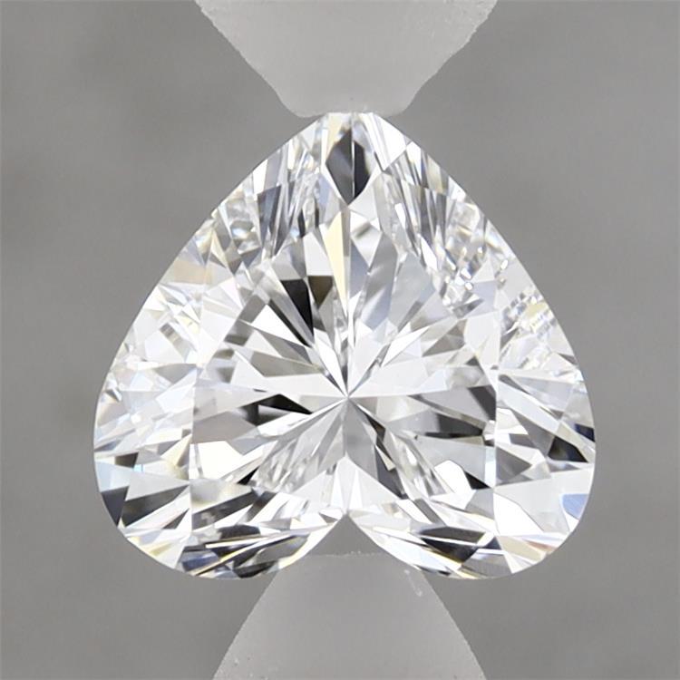 1.10 Carat Heart Shaped, Ideal Cut, D Color, VVS2 Clarity, IGI Certified Lab Grown Diamond