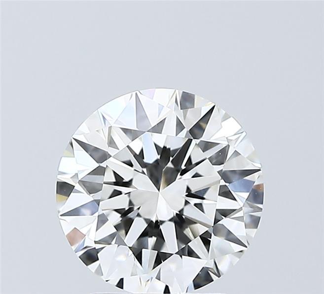 2.02 Carat Round Shaped, Excellent Cut, F Color, VVS2 Clarity, IGI Certified Lab Grown Diamond