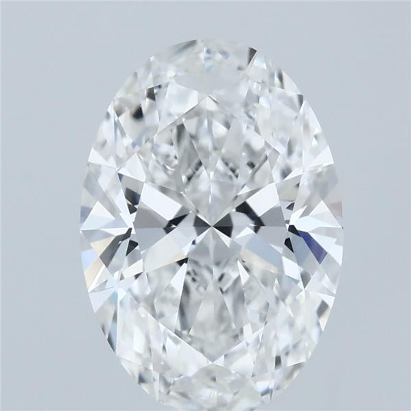 2.68 Carat Oval Shaped, Ideal Cut, E Color, VVS2 Clarity, IGI Certified Lab Grown Diamond