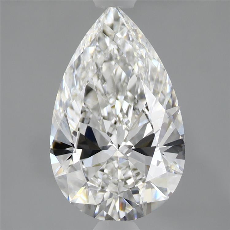 1.96 Carat Pear Shaped, Ideal Cut, E Color, VS1 Clarity, IGI Certified Lab Grown Diamond