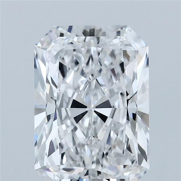 2.07 Carat Radiant Shaped, Ideal Cut, D Color, VVS2 Clarity, IGI Certified Lab Grown Diamond
