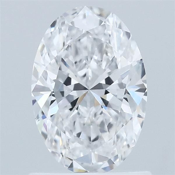 1.03 Carat Oval Shaped, Ideal Cut, D Color, VVS2 Clarity, IGI Certified Lab Grown Diamond