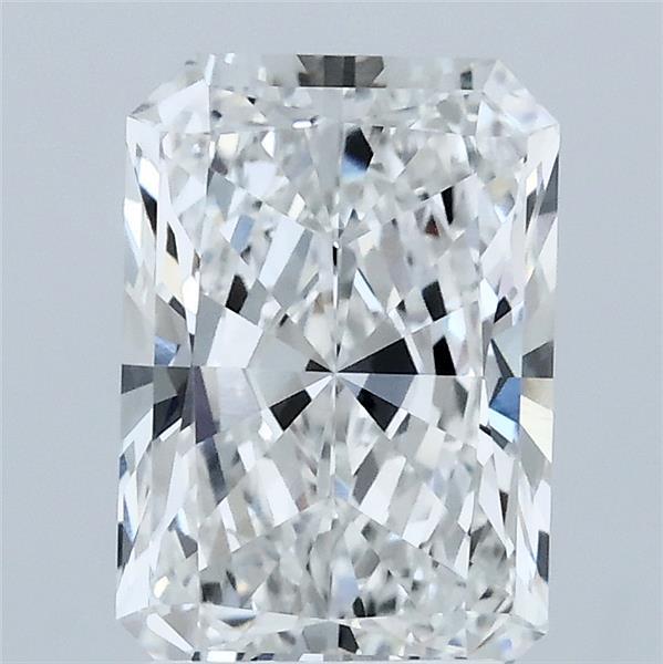 2.03 Carat Radiant Shaped, Ideal Cut, E Color, VVS2 Clarity, IGI Certified Lab Grown Diamond