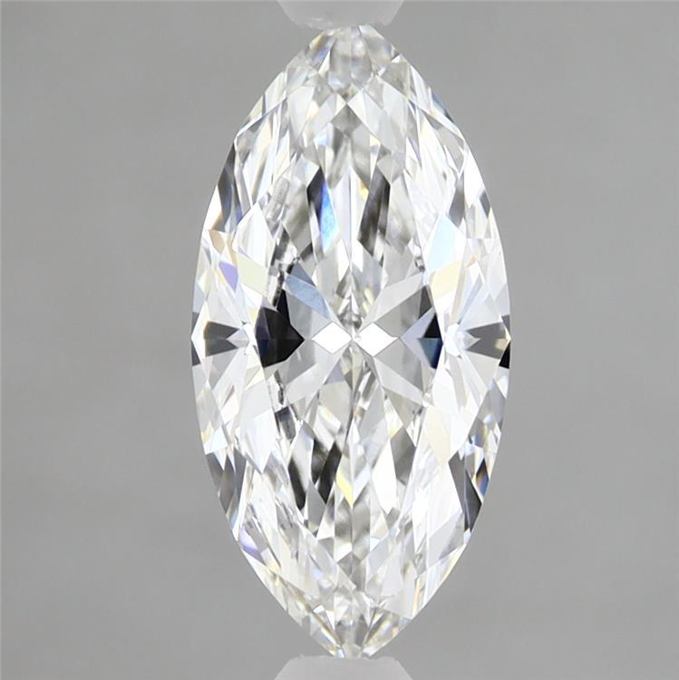 1.29 Carat Marquise Shaped, Ideal Cut, F Color, VVS2 Clarity, IGI Certified Lab Grown Diamond