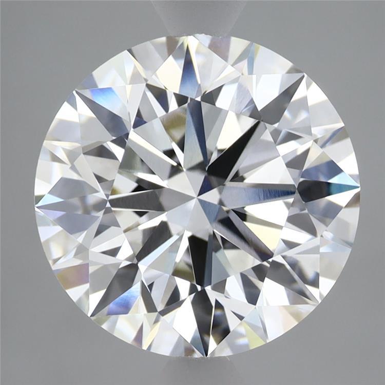 4.93 Carat Round Shaped, Ideal Cut, E Color, VVS2 Clarity, IGI Certified Lab Grown Diamond