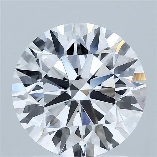2.07 Carat Round Shaped, Ideal Cut, D Color, VS1 Clarity, IGI Certified Lab Grown Diamond