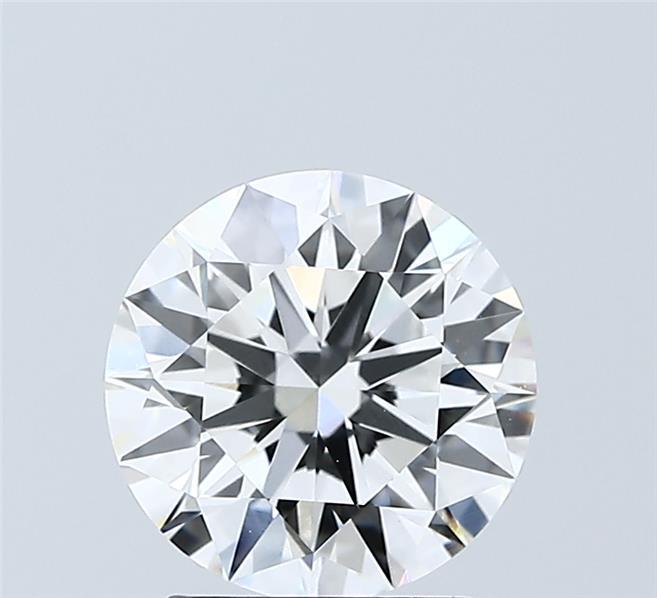 2.04 Carat Round Shaped, Ideal Cut, E Color, VVS2 Clarity, IGI Certified Lab Grown Diamond