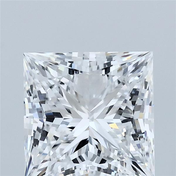 2.06 Carat Princess Shaped, Ideal Cut, D Color, VS1 Clarity, IGI Certified Lab Grown Diamond