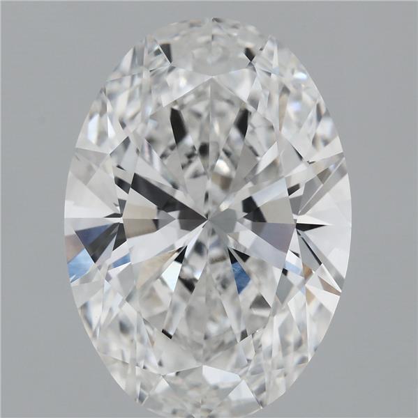8.03 Carat Oval Shaped, Ideal Cut, F Color, VVS2 Clarity, IGI Certified Lab Grown Diamond