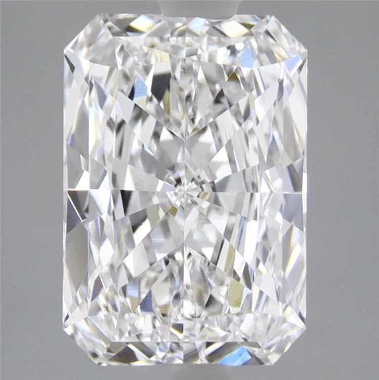 2.92 Carat Radiant Shaped, Excellent Cut, D Color, IF Clarity, IGI Certified Lab Grown Diamond