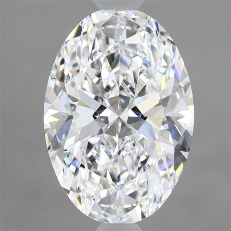 2.03 Carat Oval Shaped, Ideal Cut, D Color, VVS2 Clarity, IGI Certified Lab Grown Diamond