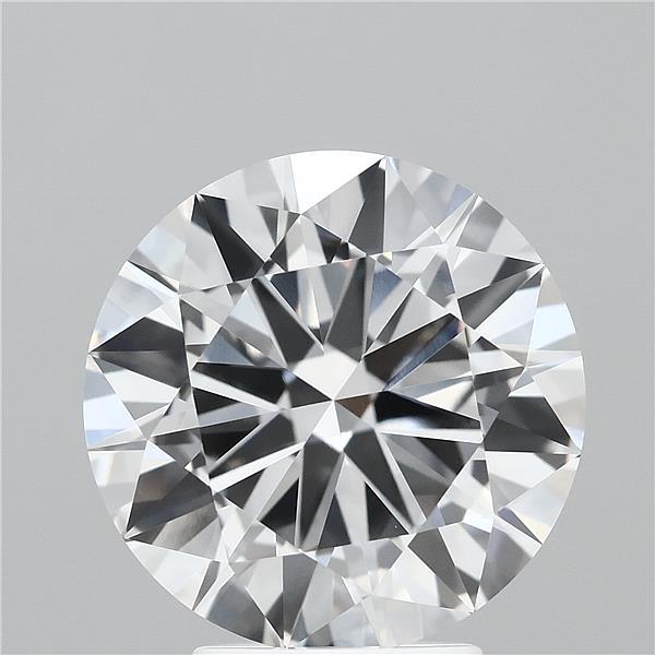 4.01 Carat Round Shaped, Excellent Cut, D Color, VVS1 Clarity, IGI Certified Lab Grown Diamond