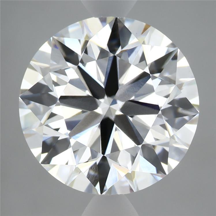 5.78 Carat Round Shaped, Excellent Cut, E Color, VVS2 Clarity, IGI Certified Lab Grown Diamond