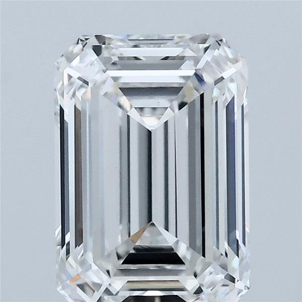 2.03 Carat Emerald Shaped, Ideal Cut, E Color, VVS2 Clarity, IGI Certified Lab Grown Diamond