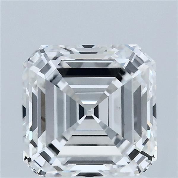 2.07 Carat Asscher Shaped, Ideal Cut, E Color, VS1 Clarity, IGI Certified Lab Grown Diamond