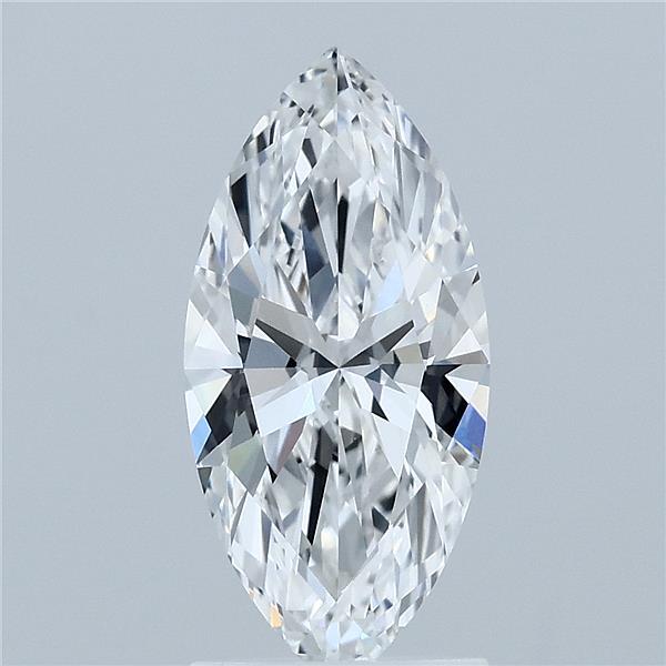1.58 Carat Marquise Shaped, Ideal Cut, E Color, VVS1 Clarity, IGI Certified Lab Grown Diamond