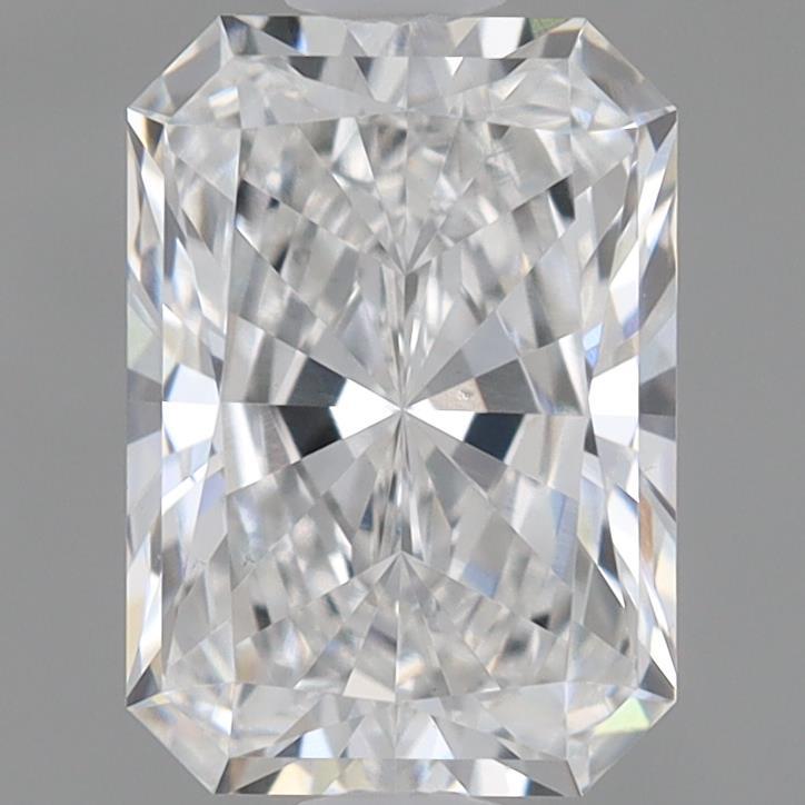 0.94 Carat Radiant Shaped, Ideal Cut, E Color, VVS2 Clarity, IGI Certified Lab Grown Diamond