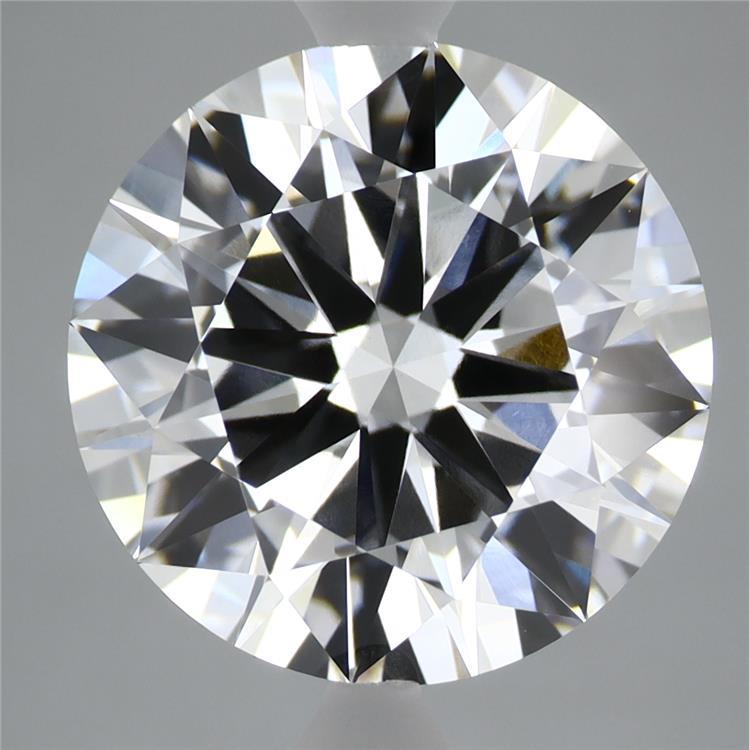 5.57 Carat Round Shaped, Excellent Cut, E Color, VVS2 Clarity, IGI Certified Lab Grown Diamond