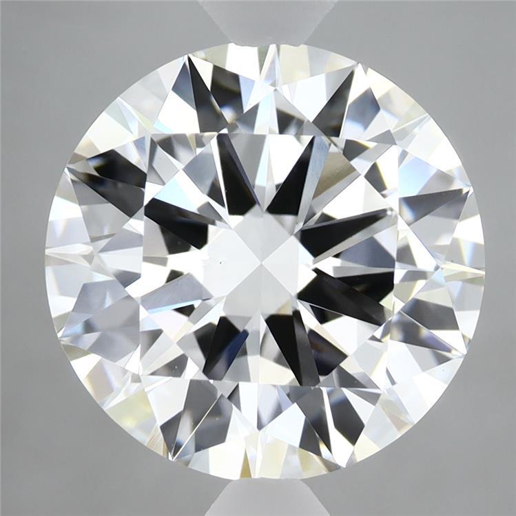 5.55 Carat Round Shaped, Excellent Cut, E Color, VS1 Clarity, IGI Certified Lab Grown Diamond
