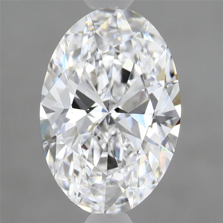 1.66 Carat Oval Shaped, Ideal Cut, D Color, VVS2 Clarity, IGI Certified Lab Grown Diamond