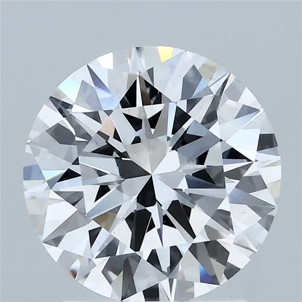 1.93 Carat Round Shaped, Ideal Cut, D Color, VS1 Clarity, IGI Certified Lab Grown Diamond