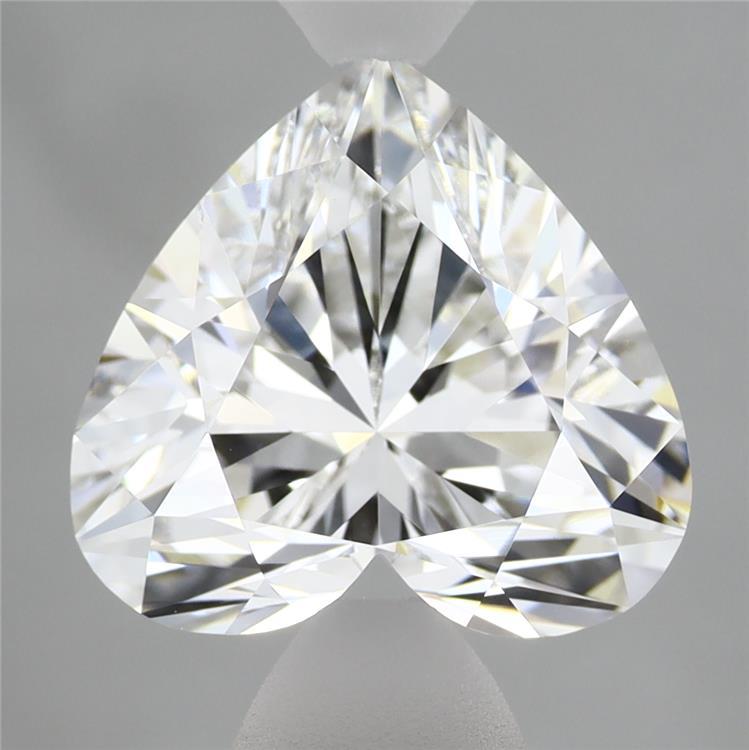 3.01 Carat Heart Shaped, Ideal Cut, E Color, VVS2 Clarity, IGI Certified Lab Grown Diamond