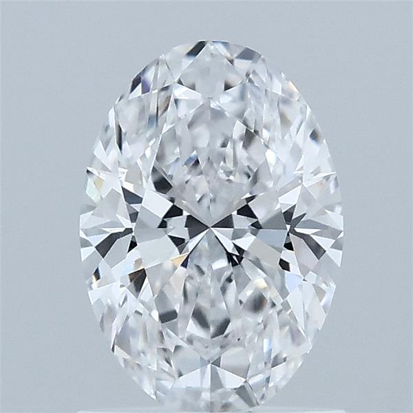 1.04 Carat Oval Shaped, Ideal Cut, D Color, VVS2 Clarity, IGI Certified Lab Grown Diamond