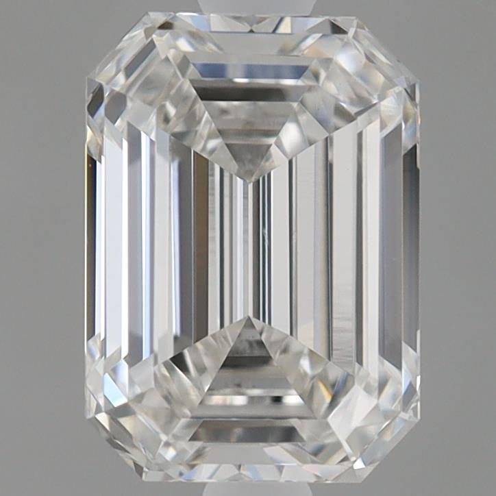 0.94 Carat Emerald Shaped, Ideal Cut, F Color, VVS1 Clarity, IGI Certified Lab Grown Diamond