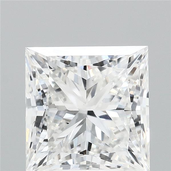 4.17 Carat Princess Shaped, Ideal Cut, F Color, VS1 Clarity, IGI Certified Lab Grown Diamond